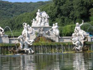 Sculture della fontana della Reggia di Caserta