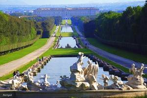 Il magnifico parco della reggia di Caserta