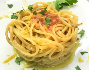 ricetta degli spaghetti ricci di mare