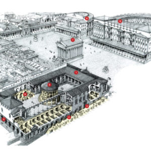 Scavi di San Lorenzo Maggiore La Neapolis Sotterrata: ricostruzione dell'antico Foro di Neapolis