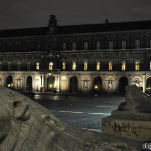 A Piazza del Plebiscito il Palazzo Reale