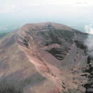 Vedute del Vesuvio da Napoli