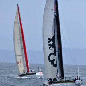 Prove di regata Word Series America’s Cup 2013 a Napoli