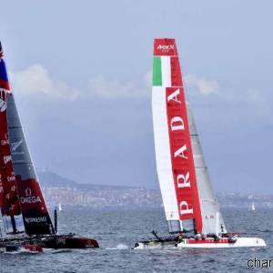 Prove di regata Word Series America’s Cup 2013 a Napoli