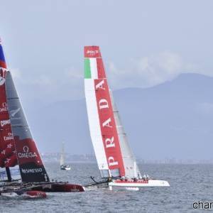 Prove di regata Word Series America’s Cup 2013 a Napoli