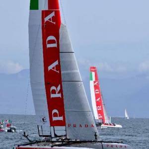 Prove di regata Word Series America’s Cup 2013 a Napoli