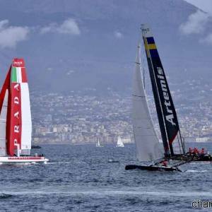 Prove di regata Word Series America’s Cup 2013 a Napoli