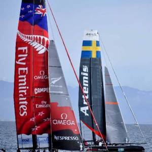 Prove di regata Word Series America’s Cup 2013 a Napoli