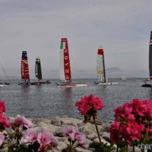 Prove di regata Word Series America’s Cup 2013 a Napoli