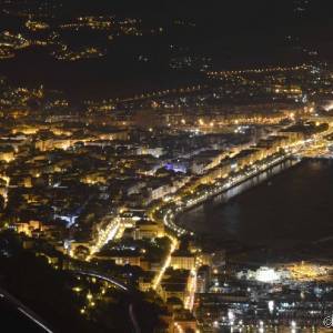 Panorama di Salerno con vista dall’alto dell’Arechi