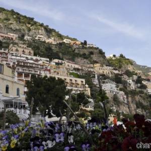 Positano in un pomeriggio di aprile