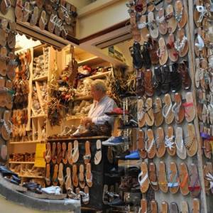 Sandali tipici prodotti a Positano