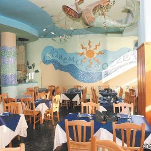 Interno della Pizzeria Anema e Cozze