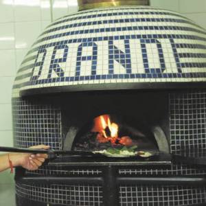 Il forno della Pizzeria Brandi