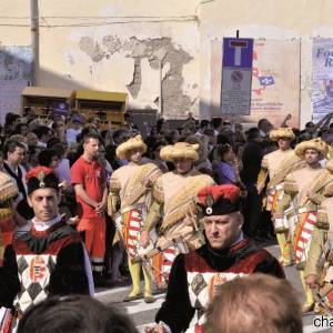 Immagini del corteo della regata storica ad Amalfi, giugno 2012