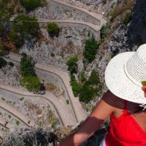 Un’immagine dall’alto di Via Krupp