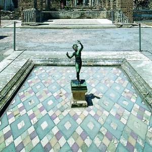 Scavi di Pompei, la casa del Fauno