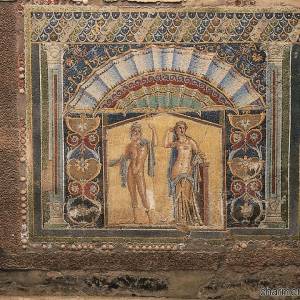 Scavi di Ercolano, la casa di Nettuno (ph. EPT)