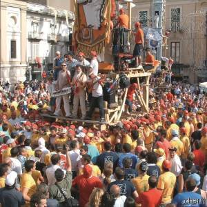 Immagini delle festa dei Gigli di Nola