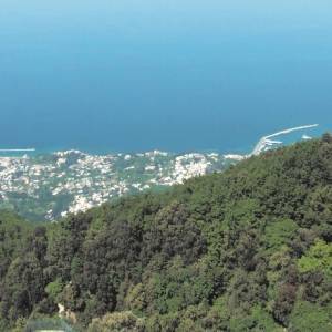 Una veduta di Ischia dal Monte Epomeo