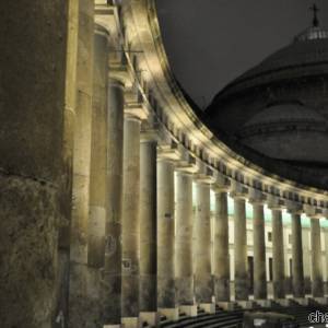 Colonnato esterno della Chiesa di San Francesco di Paola
