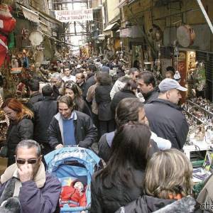 Bancarelle di pastori a Via San Gregorio Armeno
