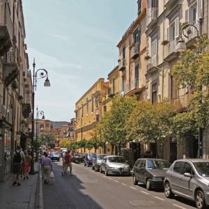Le vie dello shopping a Sorrento