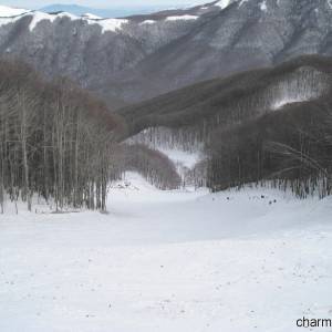 Monti innevati