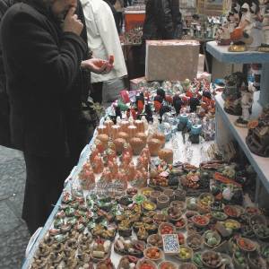 Bancarelle a San Gregorio Armeno