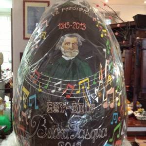 Produzione Gay Odin, l’uovo di Pasqua 2013 dedicato a Giuseppe Verdi