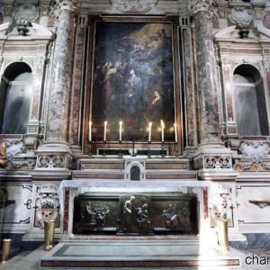 Chiesa del Gesù Nuovo, la tomba di San Giuseppe Moscati