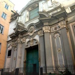 Facciata esterna della Chiesa del Gesù Vecchio