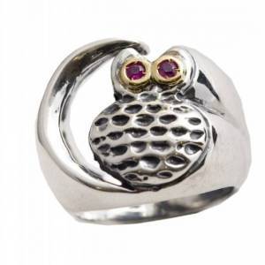 Anello civetta, portabene Caramanna Gioielli