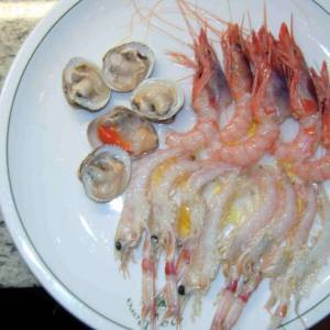 Ristorante Da Dora Napoli_piatti_scampi-gamberetti-frutti-di mare