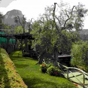 terrazza giardino Le Grottelle Villa Massa Sorrento
