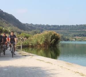 lago d’averno in bici