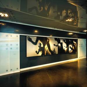 stazione MUSEO – Mimmo Jodice – Lottatori dalla Villa dei Papiri