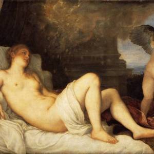 Danae di Tiziano