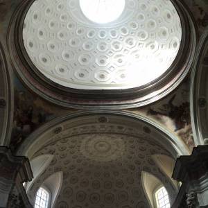 Basilica di San Giovanni Maggiore, il particolare della mezza cupola