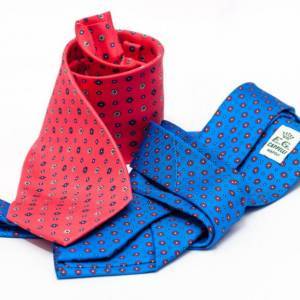 Cappelli hand made ties on Naples