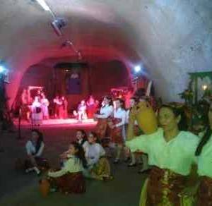 Immagini del presepe vivente a Castel dell’Ovo