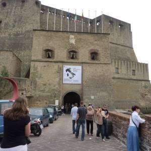 L’ingresso di Castel dell’Ovo