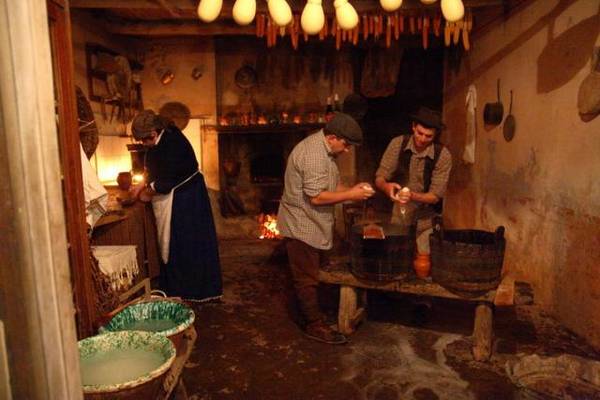 scene del presepe vivente