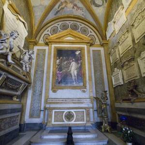 La cappella dei Borbone in Santa Chiara