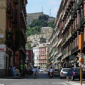 Il Corso Vittorio Emanuele a Napoli