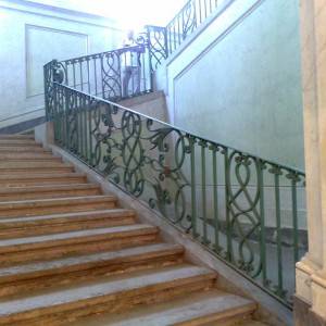 Lo scalone della reggia