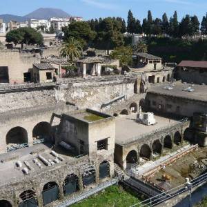 Scavi di Ercolano, la zona dell’antica spiaggia