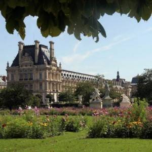 Giardini delle tuileries di Parigi