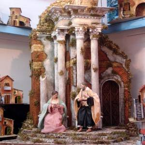 Particolare del presepe napoletano