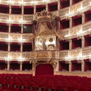 Il palco reale del teatro